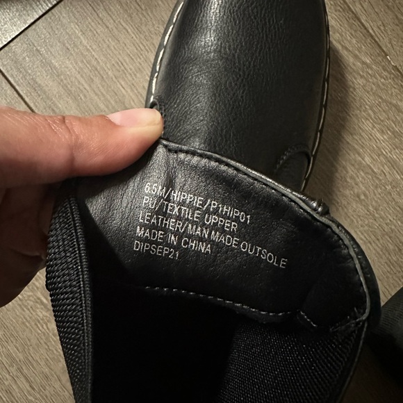 Black Chunky Chelsea Boots - Picture 7 of 7